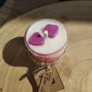petite bougie st valentin