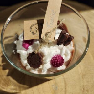 Bougie gourmande bougie marguerite (copie)