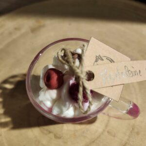 bougie gourmande petite tasse