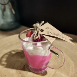 bougie gourmande petite tasse